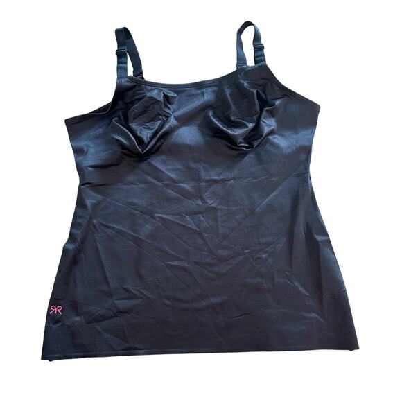 Ruby Ribbon Nursing Cami Tank Top Black Style 3036 Size 44 - Picture 2 of 7
